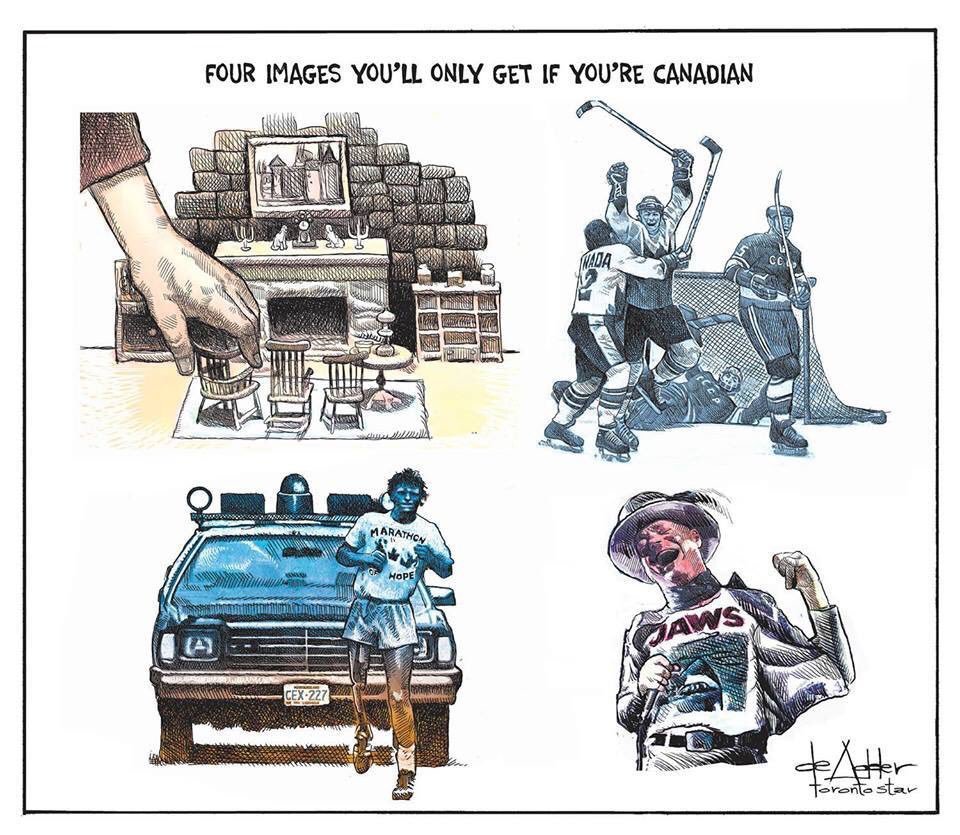 deAdder's tweet photo. My favourite comment on a cartoon was from an American after I posted this cartoon a few years ago:

"Who's the guy with the prosthetic leg and why is he running away from the police?" https://t.co/ktQD5PRla4