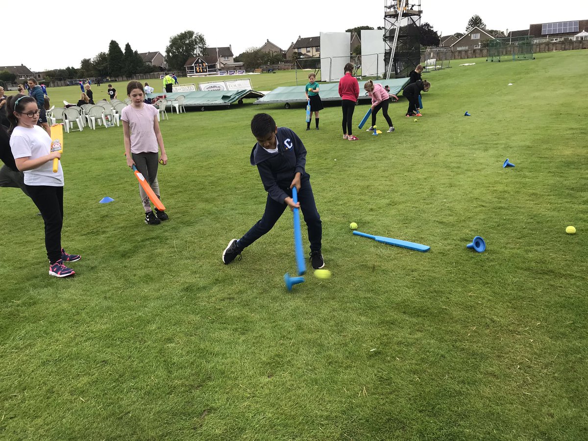 Some action shots @WildcatsCricket <a href="/MrsRHawkins/">Mrs Hawkins House</a> <a href="/LawmuirPS/">Lawmuir PS</a>