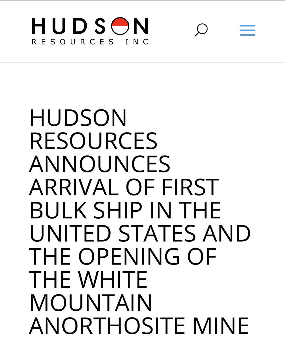 allanpeterolsen's tweet image. New mine opens in #Greenland
Anorthorsite licence for the next 50 years. 
Congratulations, Hudson Resources &amp;amp; Qeqqata Municipality. 

hudsonresourcesinc.com/hudson-resourc…