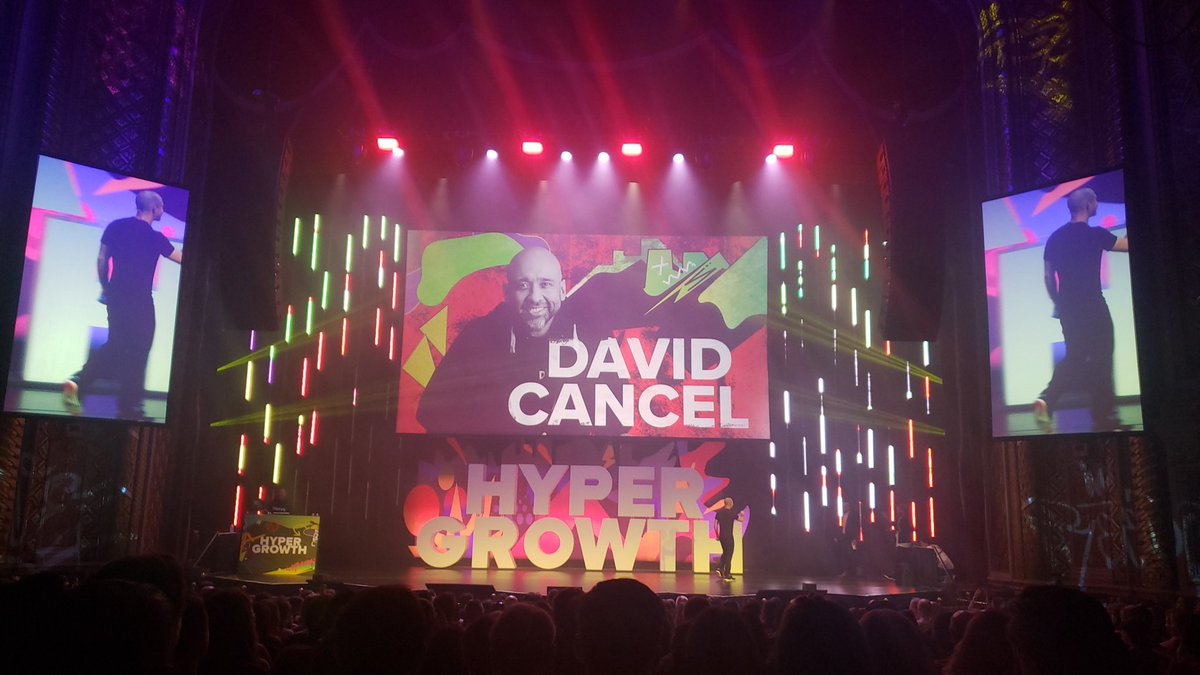 Arpine's tweet photo. Welcome to #HYPERGROWTH19 ! https://t.co/NlaUO42Ikg