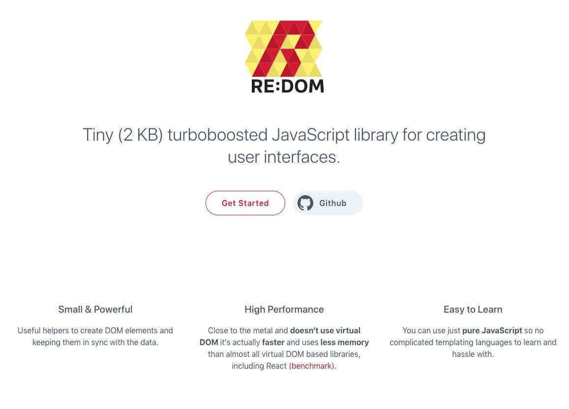 Mauro Reis Vieira (@mauroreisvieira) on Twitter photo New website is live! 🚀
Developed with <a href="/redomjs/">RE:DOM</a> and <a href="/tailwindcss/">Tailwind CSS</a> with <a href="/PostCSS/">PostCSS</a> it's so 🤩🤩🤩.
#javascript #redom #postcss #css #rollup #develop #frontend #webdeveloper 
🔗 redom.js.org New website is live! 🚀
Developed with <a href="/redomjs/">RE:DOM</a> and <a href="/tailwindcss/">Tailwind CSS</a> with <a href="/PostCSS/">PostCSS</a> it's so 🤩🤩🤩.
#javascript #redom #postcss #css #rollup #develop #frontend #webdeveloper 
🔗 redom.js.org