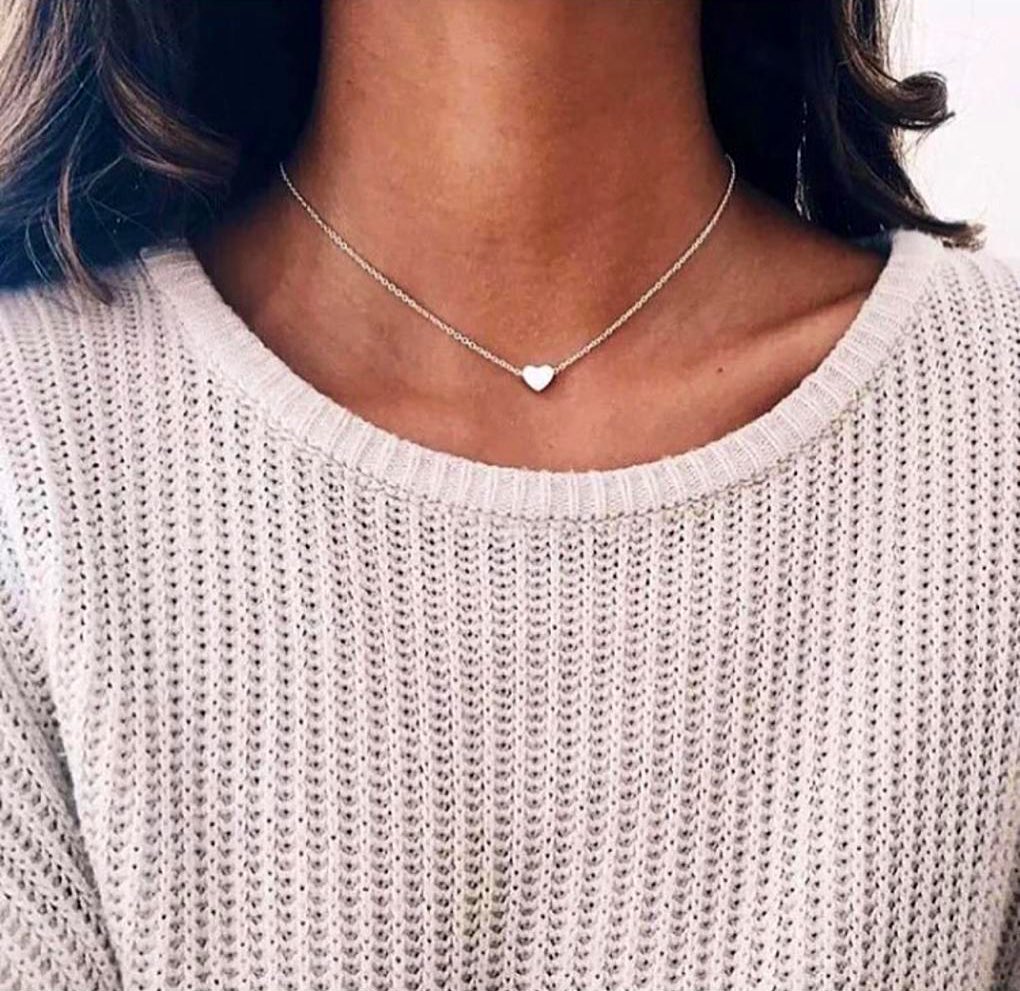 New IN STORE!!!!Unique non-tarnish hearts shaped pendant necklace It sits on the neck just like the second picture displaced.Price: 2500Gold and rose Gold available.Limited in store!!Pls send a dm to order #DearMrPresident  #BBNaija  #BackToSchool