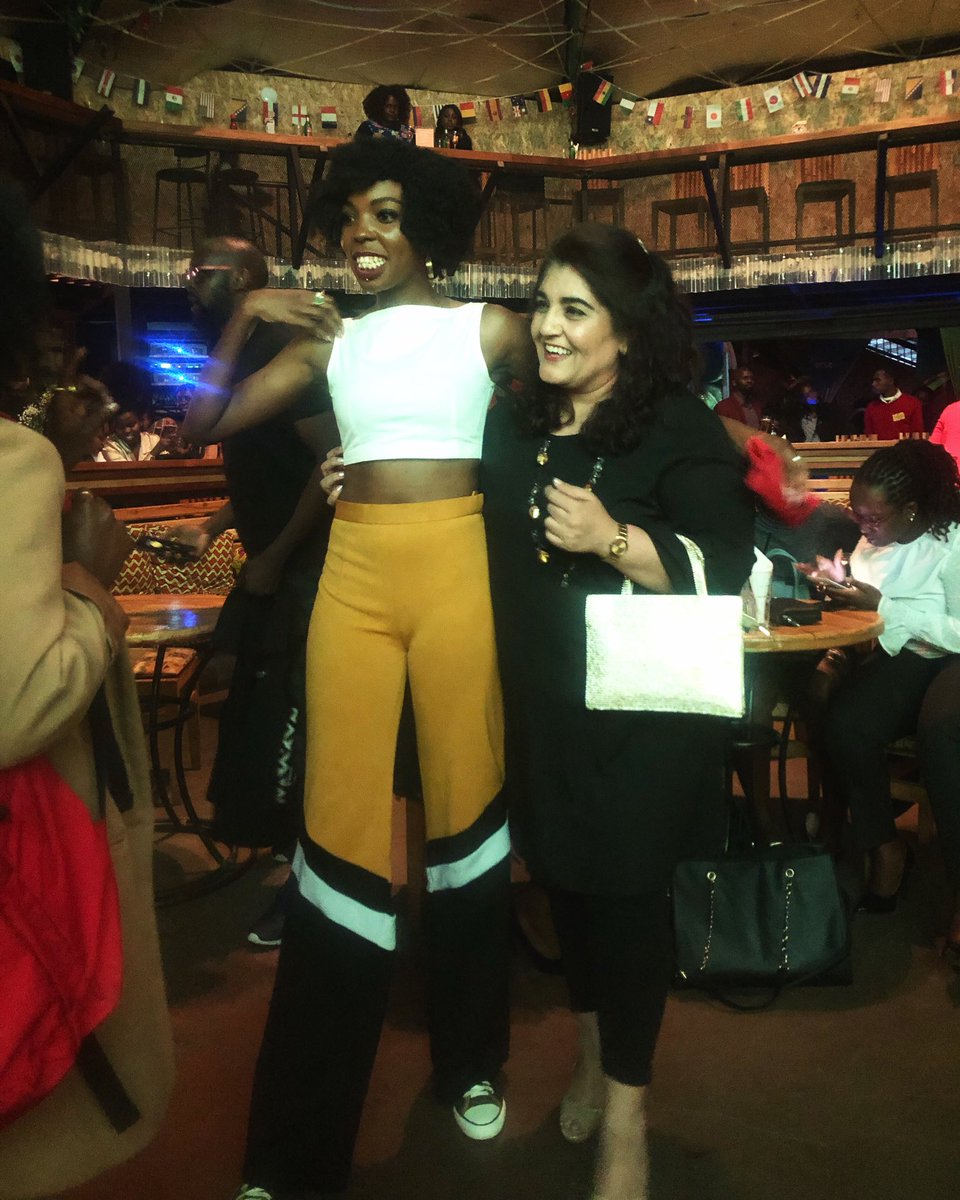 kamz26's tweet photo. I’m so, so, so proud of @ADELLEO for having conversations that matter. I had a brilliant evening at #Pursepective tonight. 💞 
.
.
#teamadelle #purspective #event #podcast #legallyclueless #kamalkaurdotnet #kamz26 #nairobi https://t.co/ulQ2ur5Wer