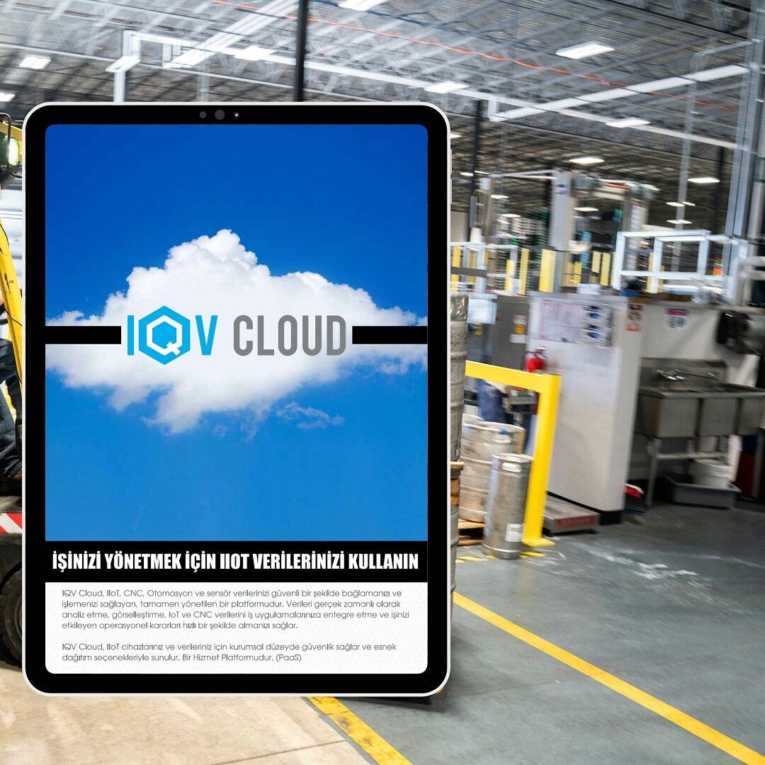 IGV - CLOUD ile işinizi yürütmek için IIOT verilerinizi kullanın
.
Use your IOTT data for managing your business with IGV - CLOUD
.
.
#iqvizyon #data #iiot #industry40 #endüstri40 #akıllıfabrika #smartfactory