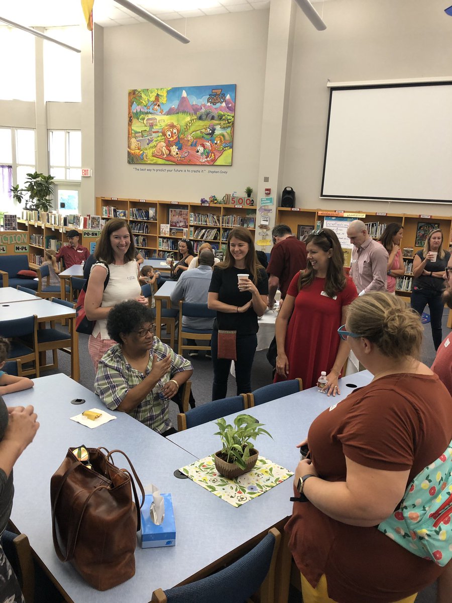 CombsCounseling's tweet photo. Cheers and Tears gathering for our parents of Kindergarteners.  Welcome to the Combs Family! @CombsCatchUp @WakeSchCounslor @WCPSS @wcpssmagnets @ABCombsPTA @TheLeaderinMe https://t.co/3QHn0a6Y47