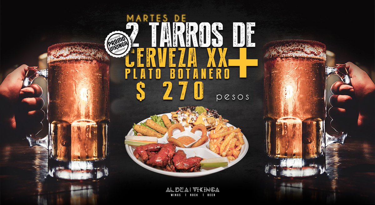 AldeaVikinga's tweet photo. Hola #AldeaVikinga estamos a poco de revelar nuestro próximo gran evento. Sabemos que les va a encantar. 🤩

Mientras tanto les dejamos la deliciosa promoción de hoy.
#TastyTuesday https://t.co/8QXQKzaKOH