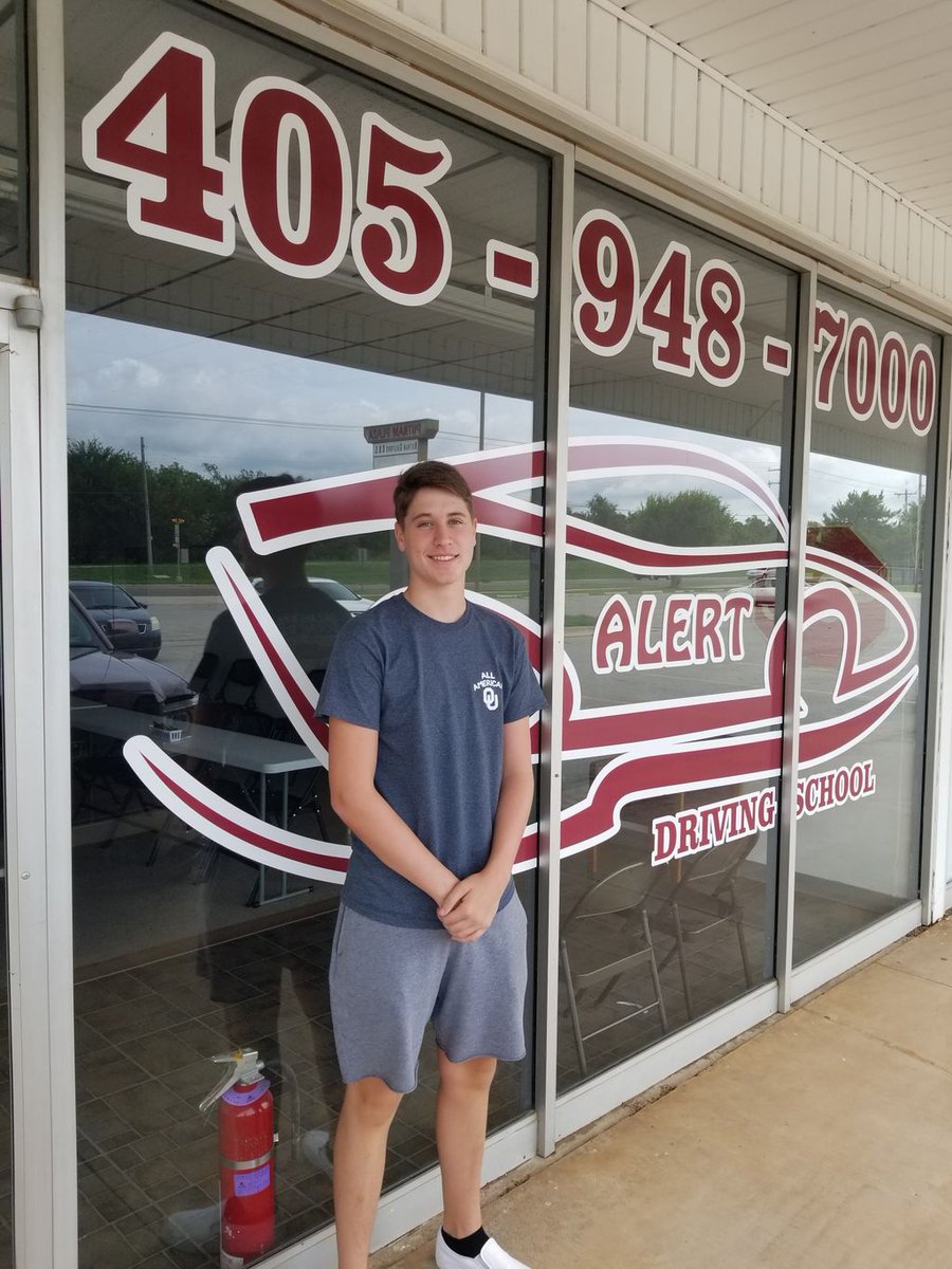 alertdrivingok's tweet image. Congratulations to Zachary, Raquel, Donte and Brock who passed their drivers license test at Alert Driving School!
Are you signed up for our September 7th Driver's Education course? We have a seat saved for you.
Enroll now at alertdrivingok.com #alertdriving #driversed