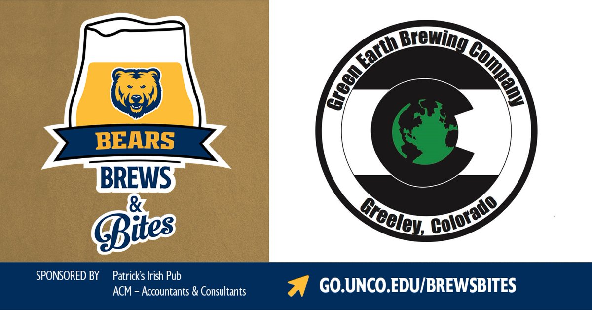 UNCOBrewing's tweet photo. Hope everyone had a great labor day weekend! We're back with another reveal! Green Earth Brewing Company will be pouring at #bearsbrewsandbites on Sept 21st! Tickets: https://t.co/393XV0vs6z https://t.co/1bbaOLM7Lr