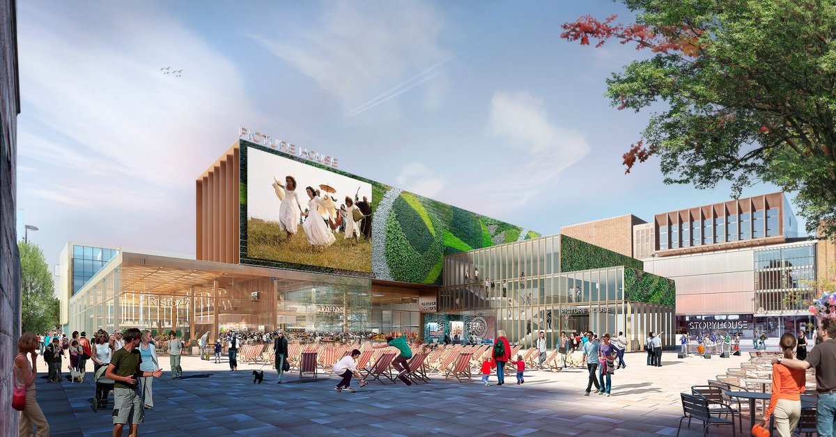 Go_CheshireWest's tweet photo. It’s full steam ahead for Chester Northgate following planning approval for the first phase of development at tonight's Planning Committee (3 September) https://t.co/HKxPshoUhO @OurNorthgate #ChesterHour https://t.co/7JzKeNV5U7