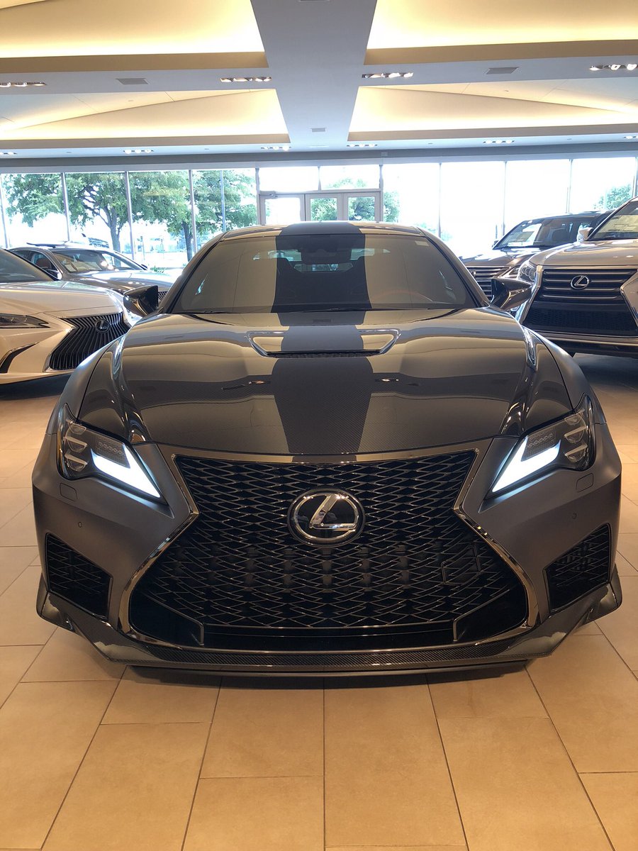 austinparkey11's tweet photo. RC F Track Edition just landed🔥🔥🔥 1 of 50 in the US!! @Lexus https://t.co/r4cxBVx5RH