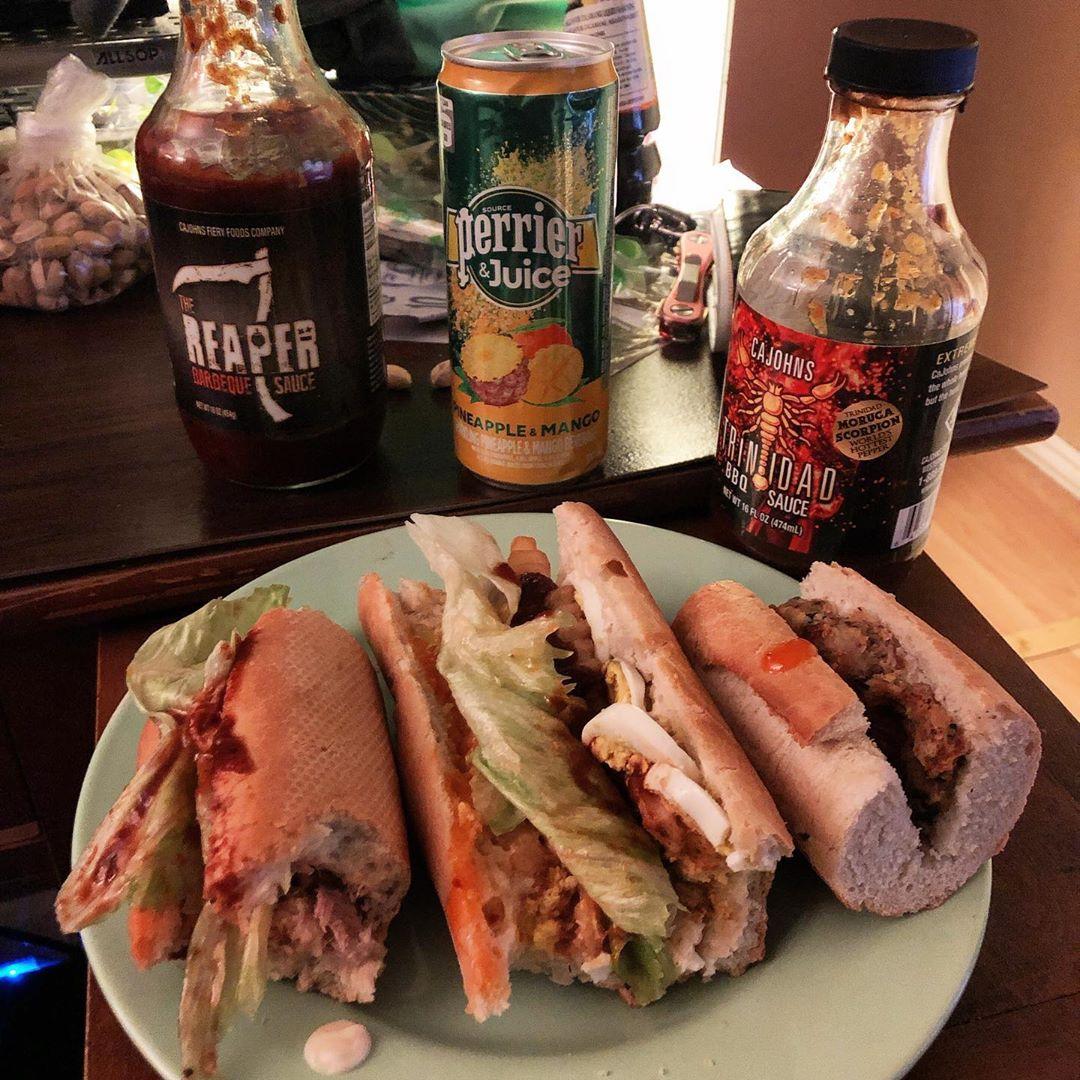 CaJohns Fiery Foods on Twitter "One sauce isn't enough for arslie 🌶🔥😎