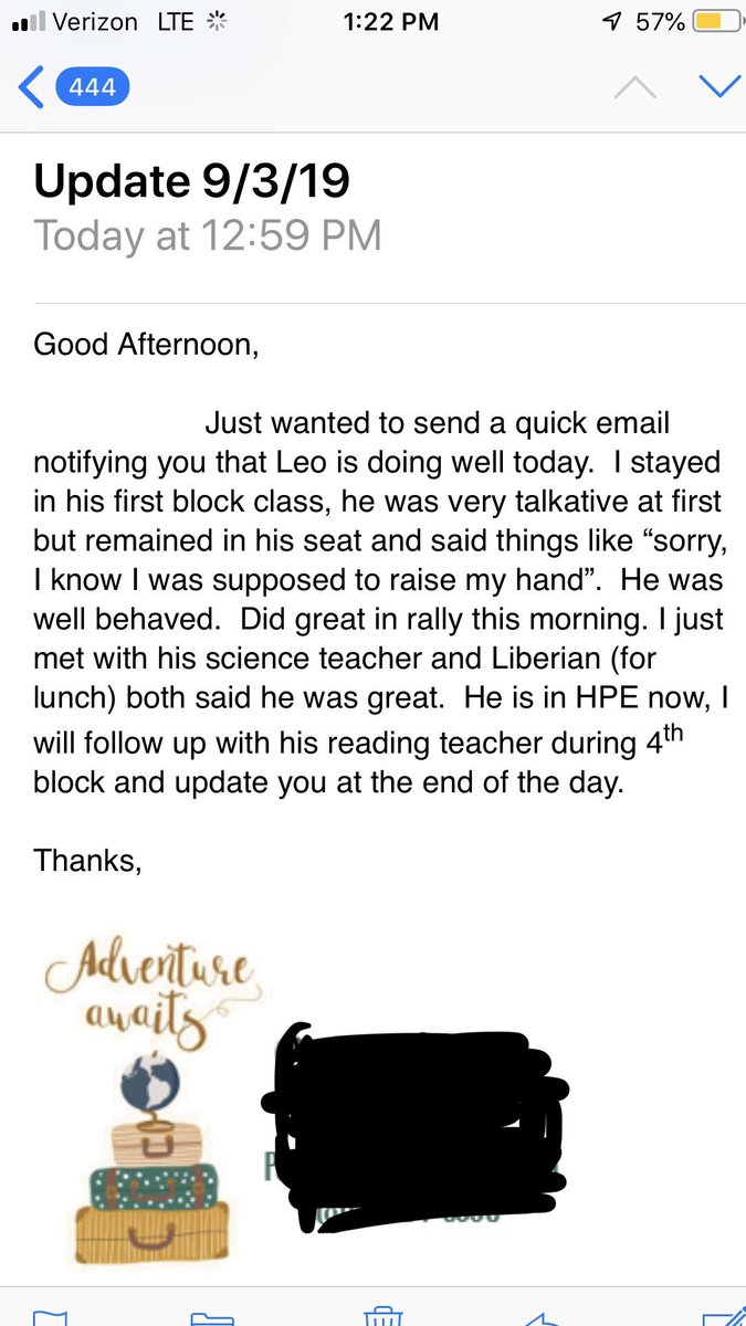 MelissaMDart's tweet photo. THIS is why I run. #ForLeo. For kids like him. For these teachers who support him, take it all in stride and are an absolute gift. I’m running for all of them and to keep @HenricoSchools a place people move to send their kids to school and to teach. #DartForSchoolBoard vote 11/5 https://t.co/614d26xR1i