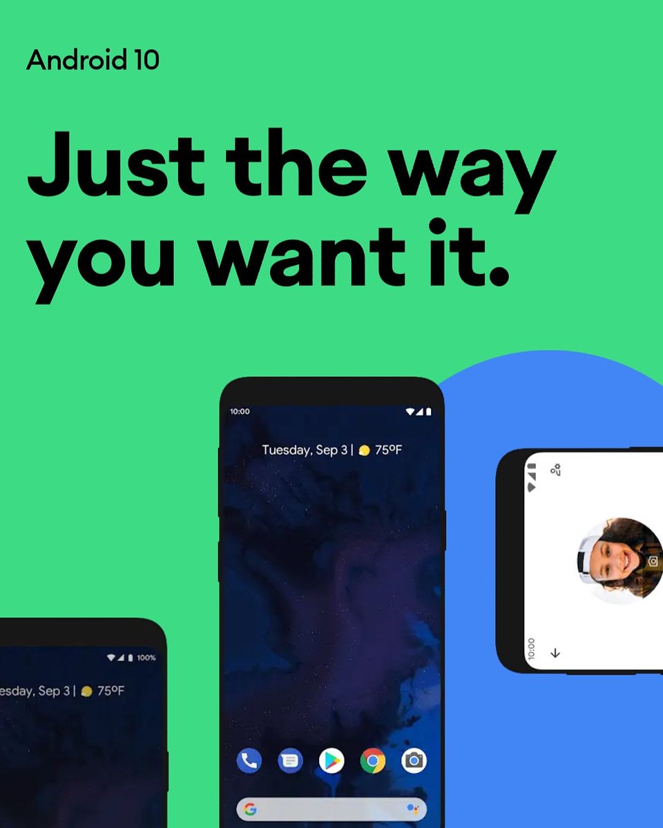 SyncGadgets's tweet photo. Google officially starts rolling out Android 10 for pixel phones. 
#android10 #android #google
 #androidusers #pixelphones #pixel3 #gadgetssnc #googlepixel https://t.co/uUcdX8yE6W