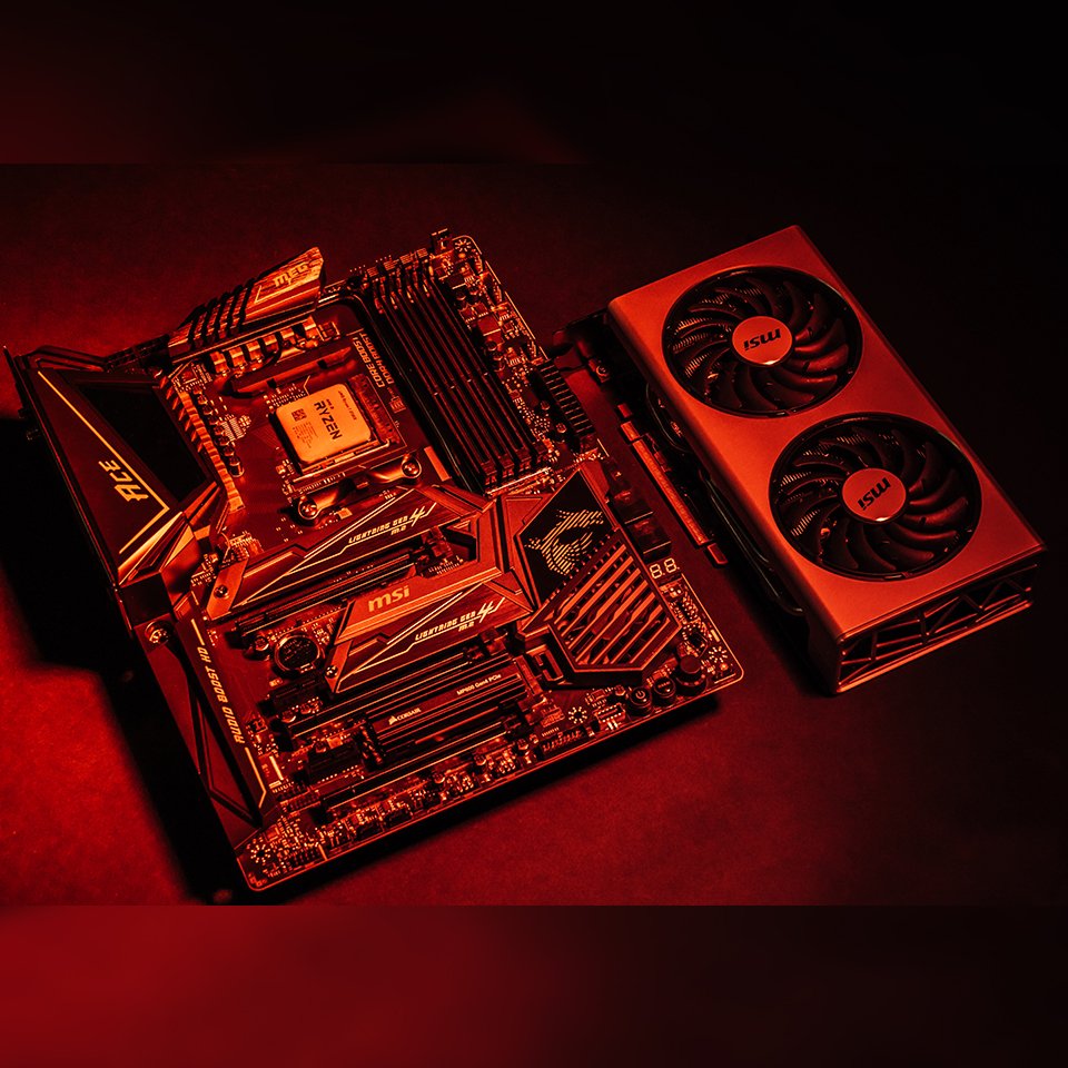 MSI__UK's tweet photo. The duality of MSI X570 motherboards, FAST &amp; COOL, which one you prefer more?

👉See more: https://t.co/iDeKDfxoPo
#PlayFastPlayCool #X570 #MSI @AMD @CoolerMaster @Corsair https://t.co/xFEr0LgJpw