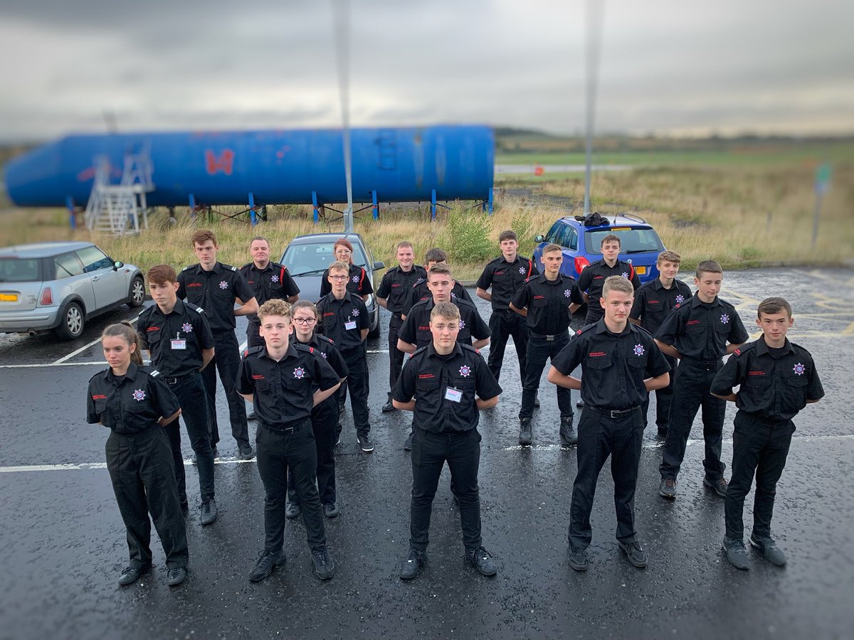 Cadets and instructors taking part in Squad Drill for parade. Teaching our new cadets how to fall in, out etc!
Good effort being put in by all ! #basics #YoungFirefighters