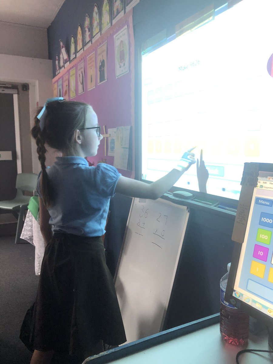 MrsBeattie123's tweet photo. Working on our place value last week @stfrancisoa #THTU https://t.co/Q0ttPdQPyg