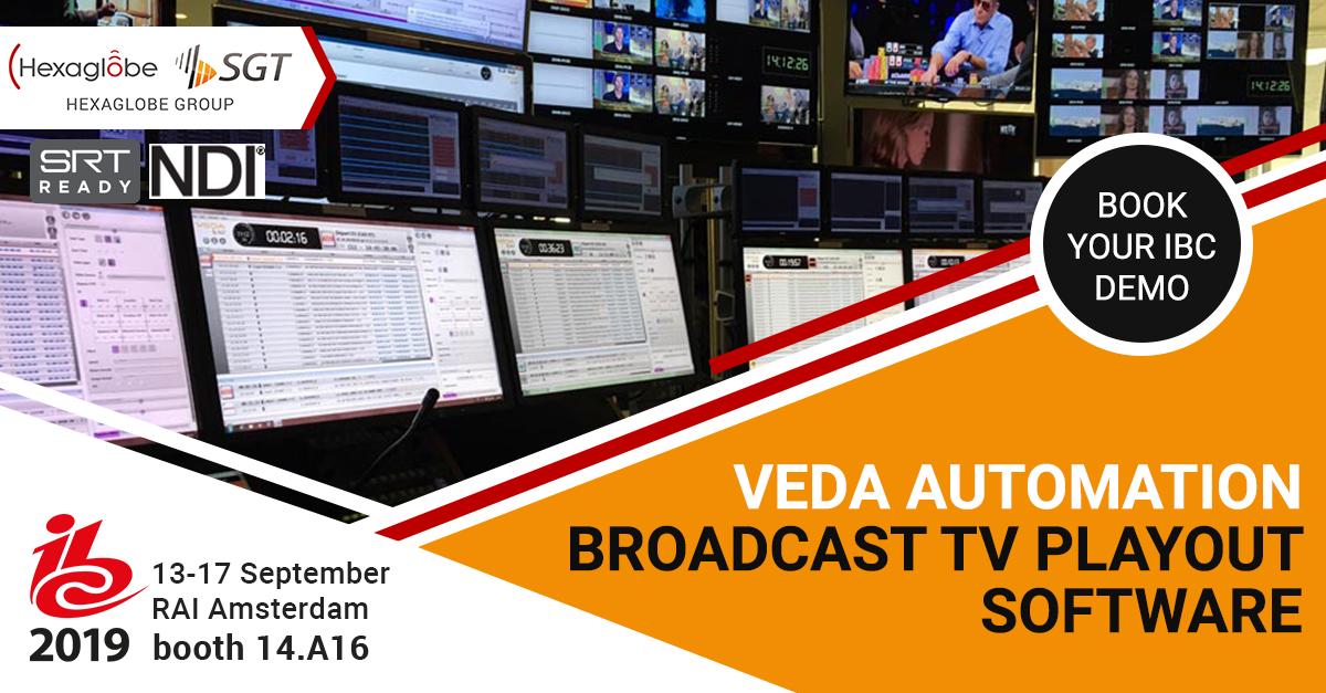 hexaglobe's tweet photo. Meet us at #IBC2019 to discover the latest updates to our key products and a new, integrated #broadcast and #OTT workflow presented jointly with @SGTnews. More information and booking: https://t.co/jrx7g1ICjl

#IBC #ibcshow #broadcast #playout #automation #ndi #srt #ott #video https://t.co/s5XalJZGH9