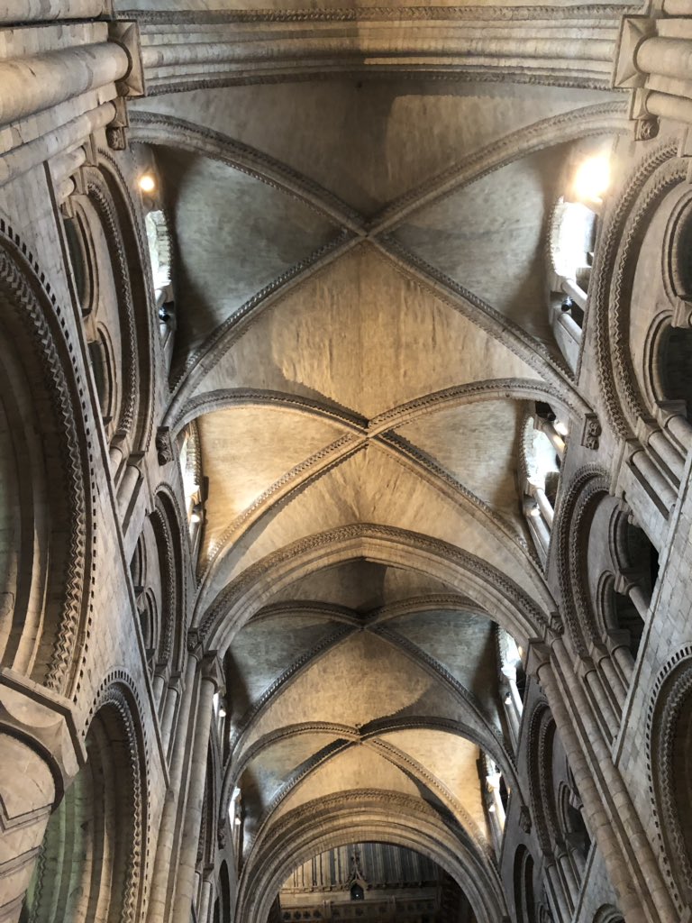 pmphillips's tweet photo. Digital Theologians exploring @durhamcathedral #dtw19 https://t.co/2Idtn6vyb3