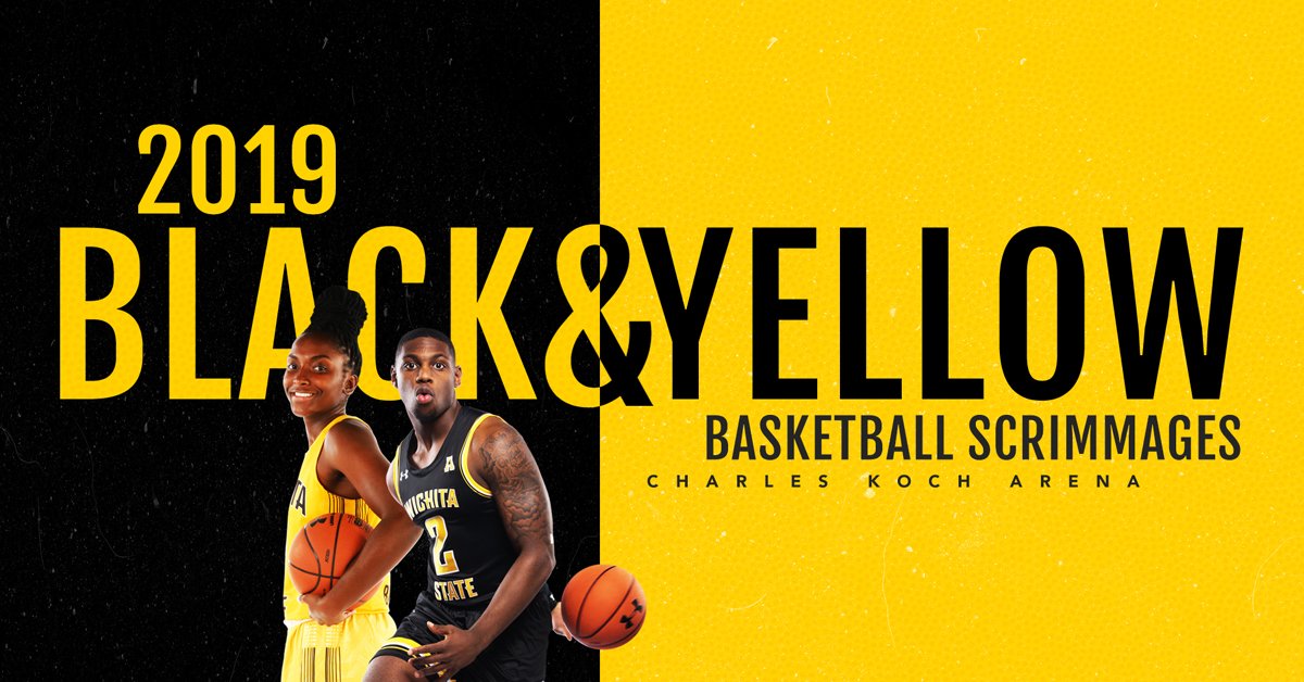 GoShockers's tweet photo. Get your first look at the 2019-20 @GoShockersWBB  and @GoShockersMBB teams during this year's intrasquad showcase in The Roundhouse! #watchus

🗓 Saturday, October 5
🕚 11:00am-1:00pm
🎟 Admission is FREE https://t.co/Cou3URuJB7