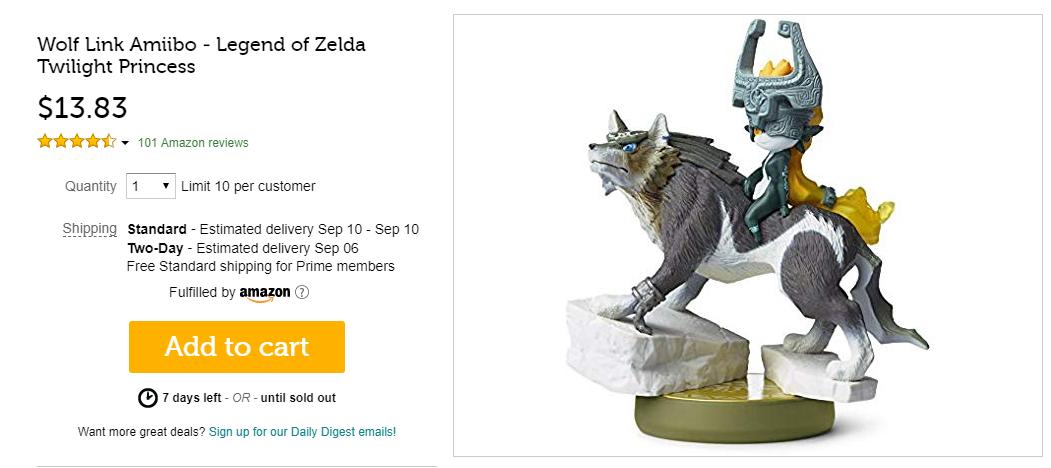 טוויטר Amiibo News בטוויטר Deal Wolf Link Amiibo Is 13 Via Woot Fulfilled By Amazon T Co Xargxby1tt T Co Hksqw6hkto טוויטר Amiibo News בטוויטר Deal Wolf Link Amiibo Is 13 Via Woot Fulfilled By Amazon T Co Xargxby1tt T Co Hksqw6hkto