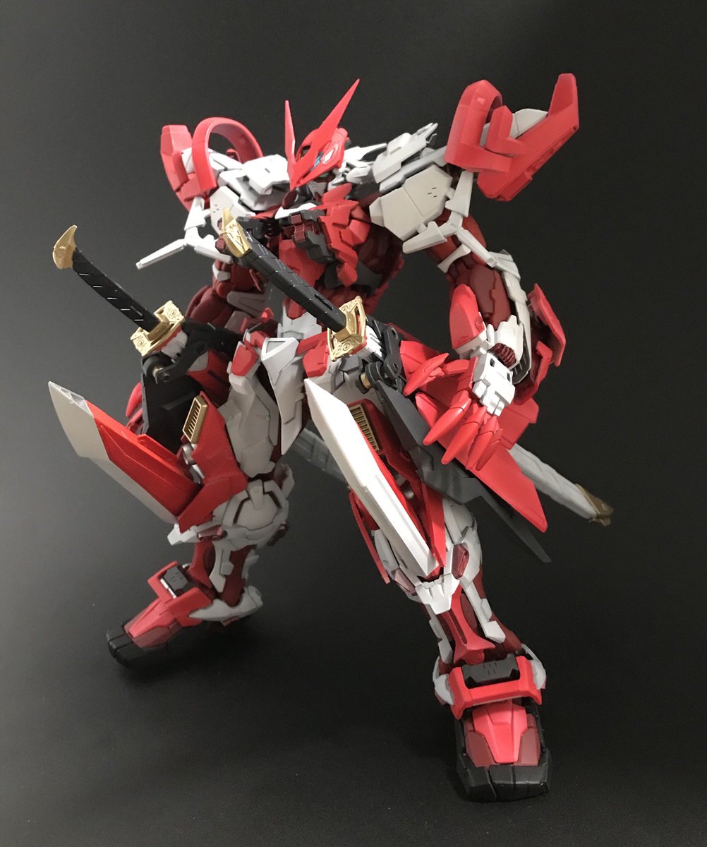 Chaosakihal 混沌ナ季節ノ秋春 ハイレゾレッドフレームベースで改 レッドドラゴンになる此方のレッドフレーム龍改ですが メインはバックパックのタクティカルアームズ ヴルッフ搭載フライトユニットなんですが 本体も私好みのポイントを盛る事になり