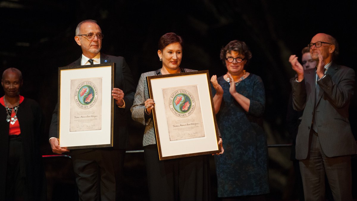 #Guatemala Tras 12 años, hoy finaliza el mandato de <a href="/CICIGgt/">Archivo de la CICIG Guatemala</a>. El fortalecimiento de las instituciones públicas y de la sociedad civil es el mayor legado de la lucha contra la corrupción, coinciden dos de sus protagonistas: @ThelmaAldana e <a href="/Ivan_Velasquez_/">Iván Velásquez Gómez</a> 
bit.ly/2k02dQb