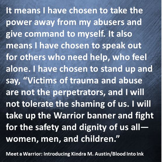 bloodintoink's tweet photo. What It Means to Be A Warrior Voice Of Survival’ Part I- Kindra M. Austin https://t.co/bWo8B1BLTs https://t.co/OJGsuDyEX7
