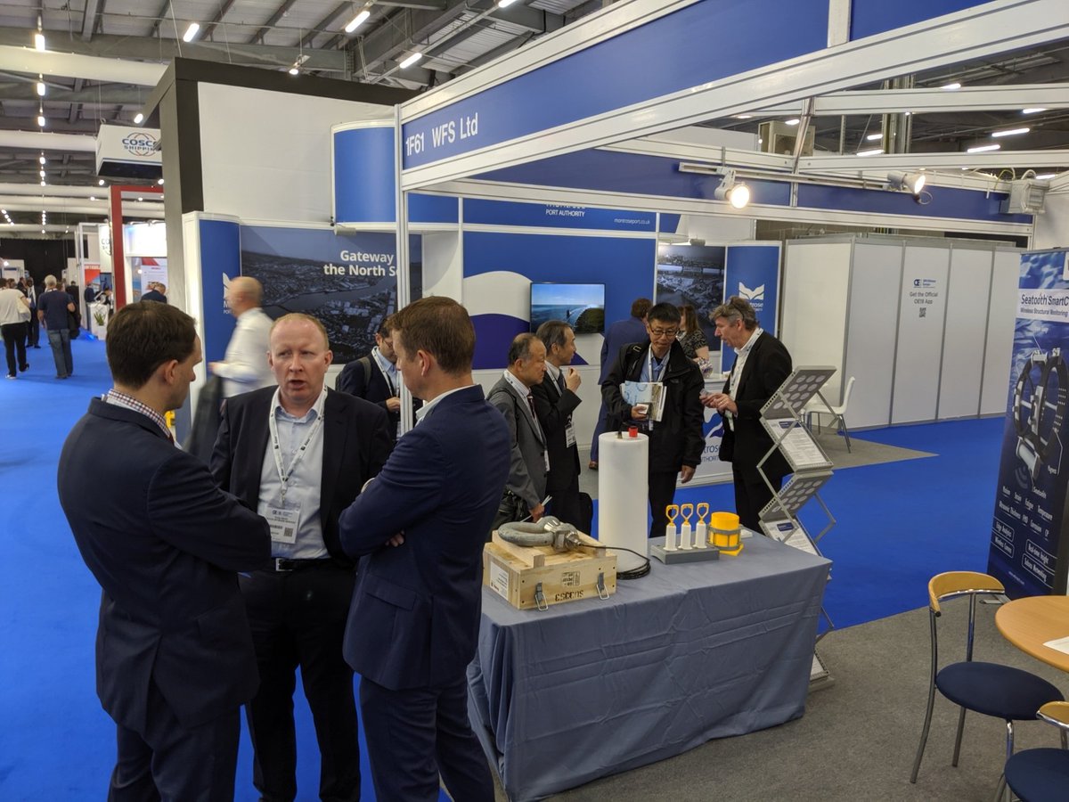 A lot of interest in subsea wireless networks at Offshore Europe. Being able to process real-time information at the edge is becoming the lynchpin to the digital oilfield.
#OE19