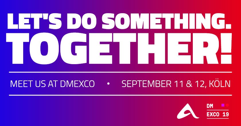 advancedstore's tweet photo. This year again you can meet us at #dmexco. You will find us in the Hall 8.1, Stand B011. C010. In case you haven't set up a meeting with us yet, you can do this now: https://t.co/Q72V4Cnyfw

#advancedstore #advancedonTour #marketing #performancemarketing #AffiliateMarketing https://t.co/kFWVex8GiD