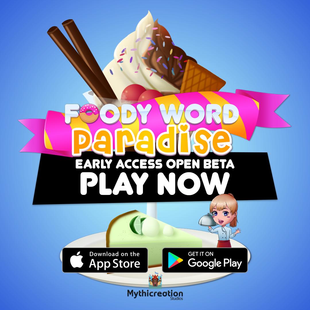 Mythicreation's tweet image. Foody Word Paradise, Available now! Find it on Google Play and App Store.
ow.ly/3GH150vUghb
#FoodyWordParadise #gamedev #indiedev #indiegame #godot #godotengine #indiegames #gameart #indie #videogame #gamedeveloper #ios #android #mythicreation #wordgame #launch #playnow