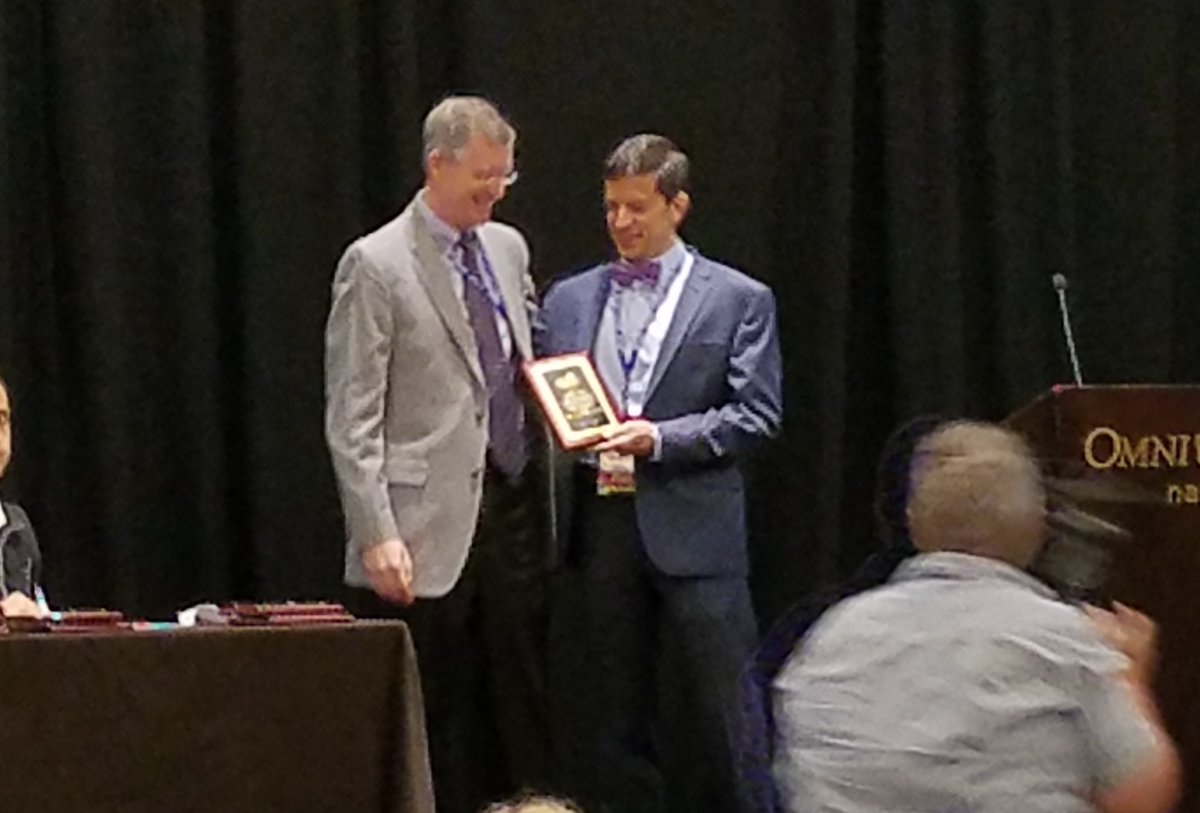 wbockenek's tweet photo. Congrats to the incoming President of ASCIP and recipient of the APS Excellence Award 2019. Dr. Michael Kennelly #carolinasrehab #atriumhealthproud #thenewCR https://t.co/oo7bxFsUAW