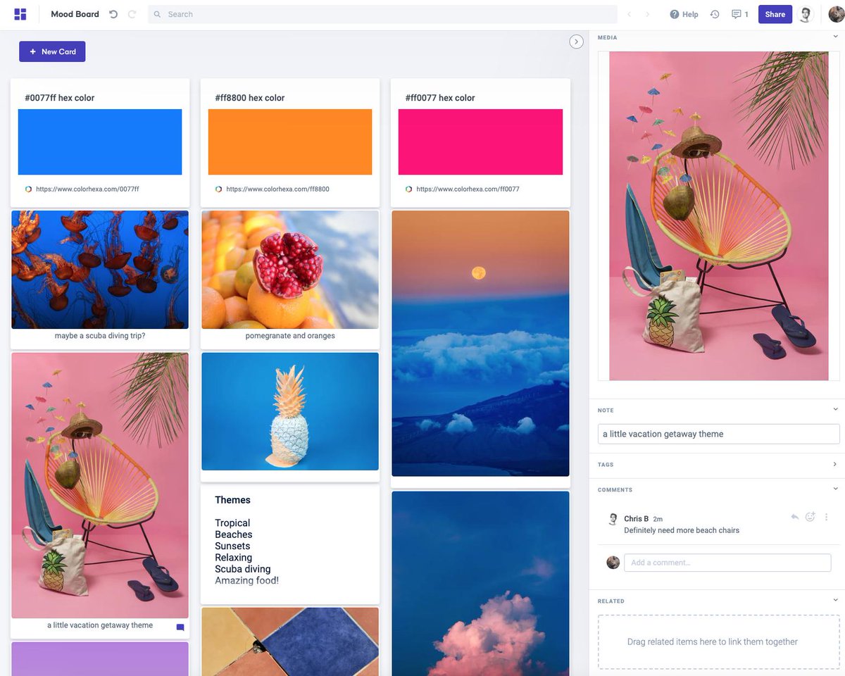 FlexBoardApp's tweet image. Looking for an app to create a mood board?  FlexBoard&apos;s got you covered.  Bring all your inspiration together in one place and collaborate together in real time.