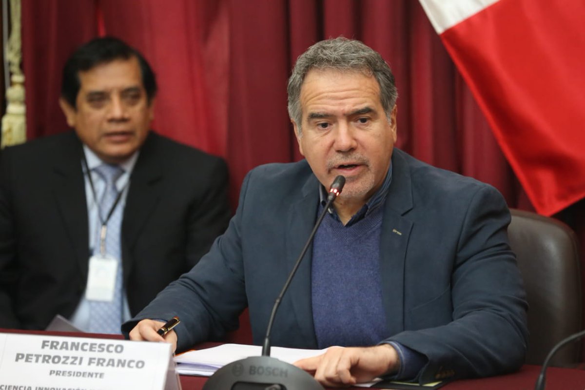 congresoperu's tweet photo. [AHORA] Comisión de Ciencia, Innovación y Tecnología, debate su Plan de Trabajo para el período anual de sesiones 2019-2020. https://t.co/hWEX7JTbdq