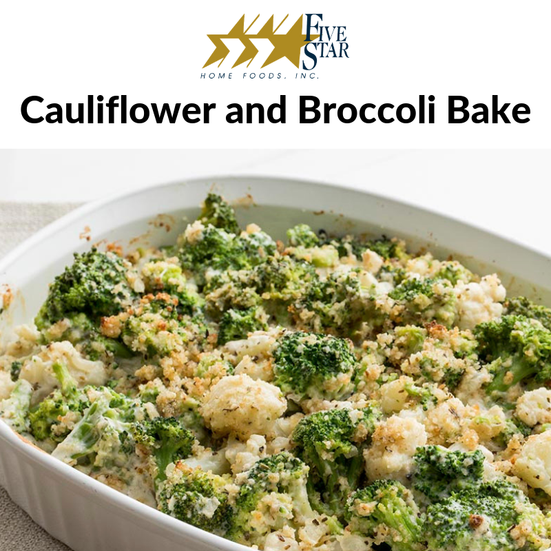 5StarHomeFoods's tweet photo. New Product Alert: Cauliflower and Broccoli Bake !! 😋 https://t.co/f7FaA8A3Gf