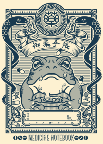 こっちのほうがいいかな、お薬手帳。 