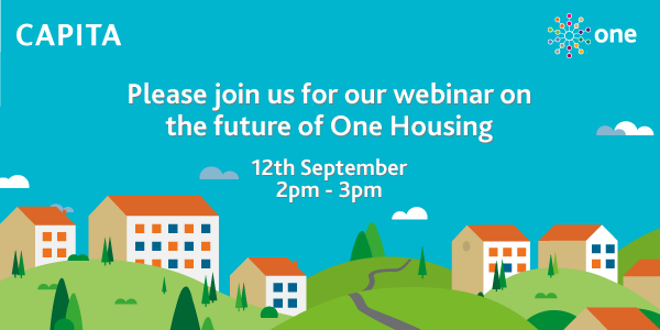 Capita's One Assets delivers complete visibility of #assets, enabling you to get the most value from them &amp; deliver the best possible service to #tenants. Sign-up for our free webinar on 12th Sept at 2pm ow.ly/m3TL50vV8l8