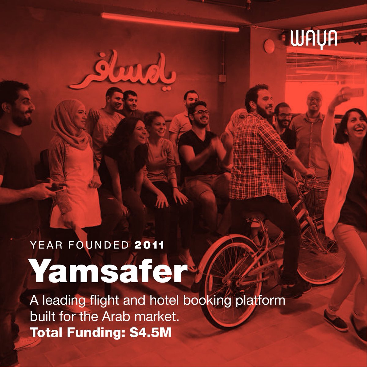 waya_media's tweet photo. Here are some of the startups that have succeeded despite these challenges.
@WebTeb_com @yamsafer @Mashvisor @RedCrow2014 https://t.co/nMmcYdVBwa