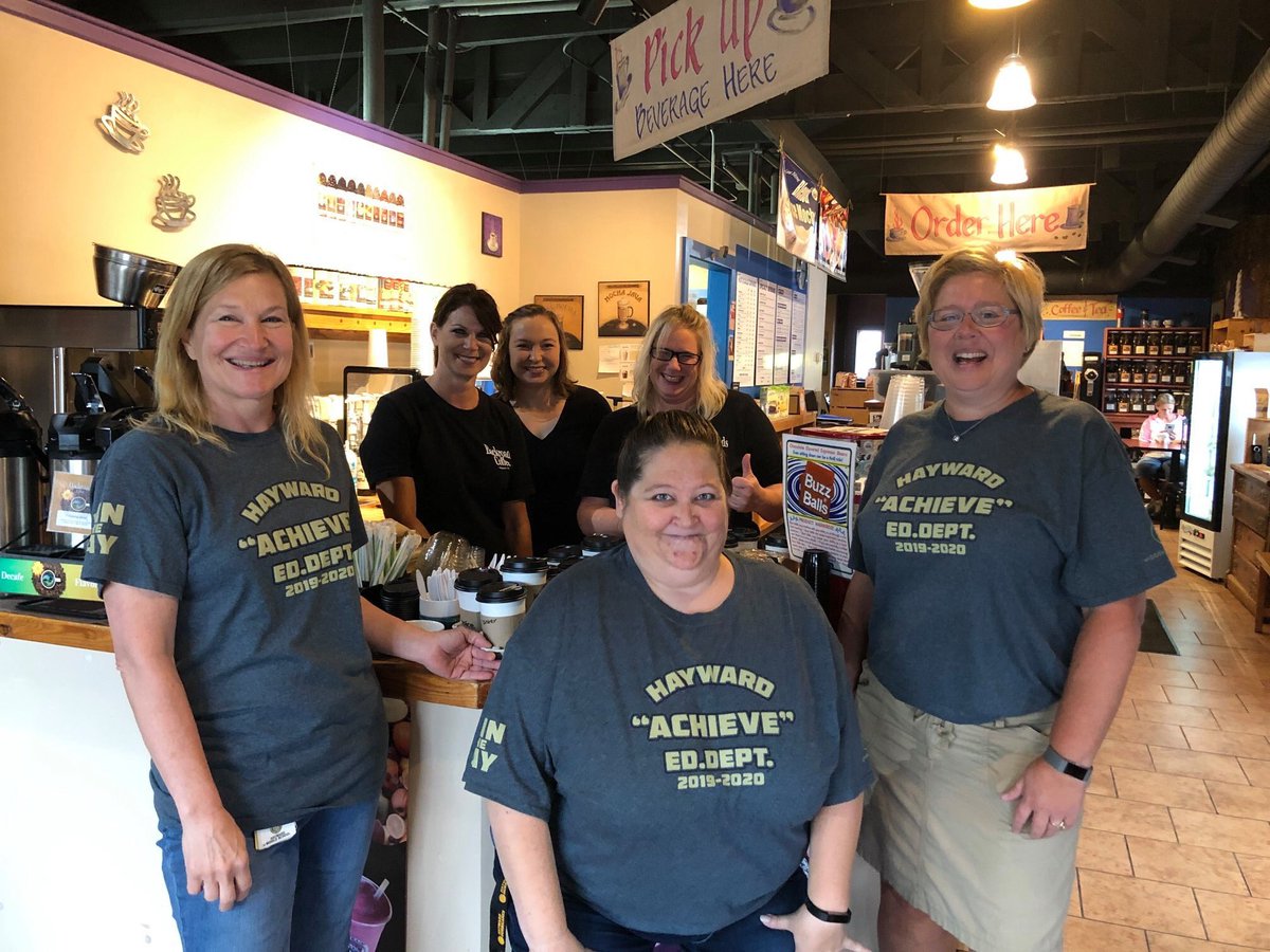 HaywardSchools's tweet photo. A BIG thank you to #ElementChurch and #BackroadsCoffee for the awesome "Kick-Start" to the new school year!  Thanks for all you do!  #LikeACane https://t.co/QIewNOHSsM