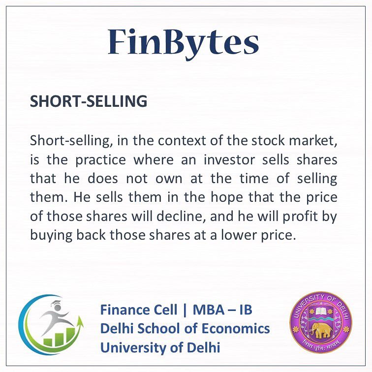 financecelldse's tweet photo. FinBytes 2019
Words of the day
#finbytes #finance #financecell #dse #delhiuniversitynorthcampus #financewords #financedictionary https://t.co/8wm2FIzfiz