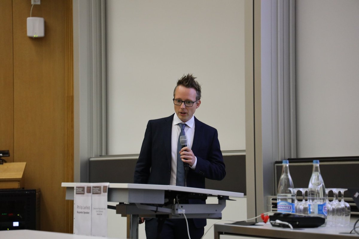 euro_css's tweet photo. @PhilipLeifeld talked about "Polarization and the Evolution of Coalitions in Public Policy Debates" in his #eurocss keynote https://t.co/1amiECqG6w