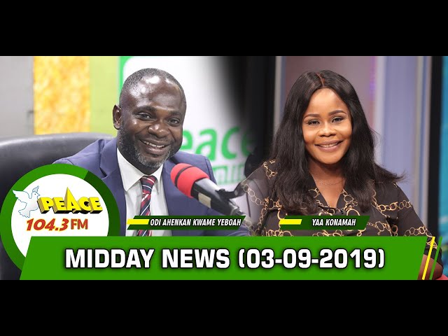 Peace Fm Online On Twitter Akan News Noon On Peace Fm Okay Fm Neat Fm Hello Fm 03082019 Https T Co 7qqggfcbhr
