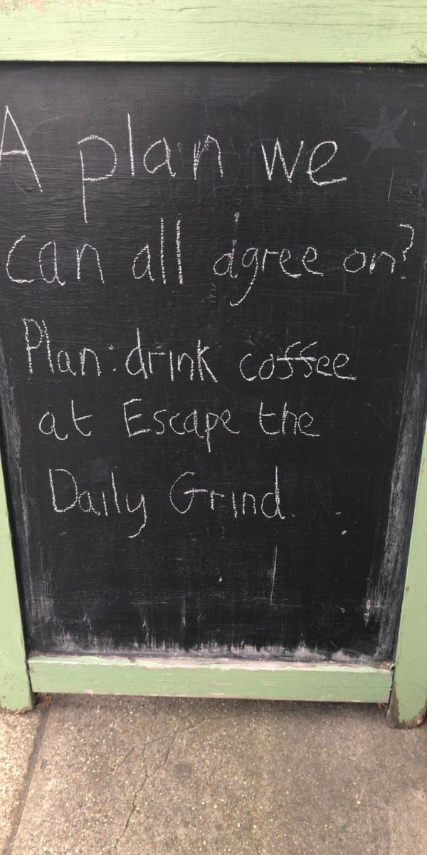 escapethegrind1's tweet photo. Where politics fails, coffee succeeds #balham #escapethedailygrind https://t.co/W83Iup69IJ