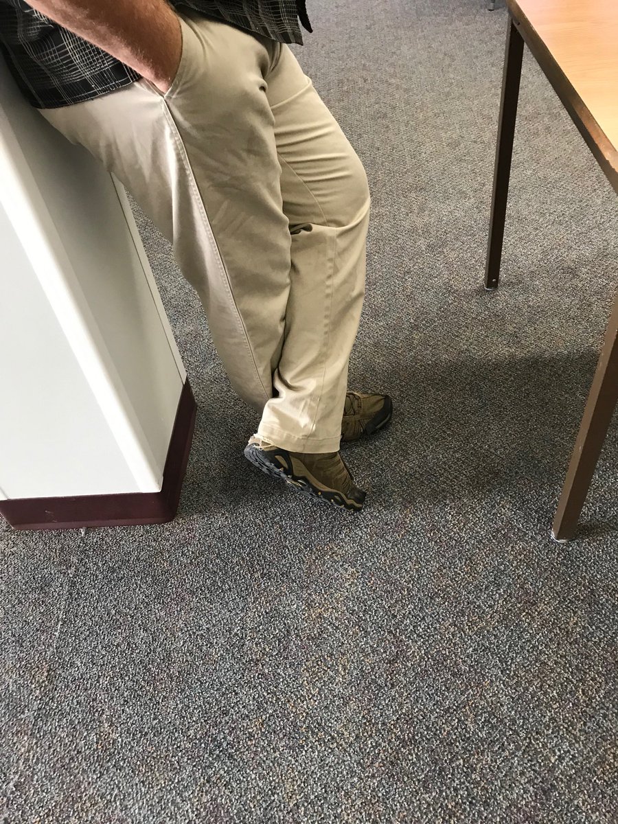 JimShevchuk's tweet photo. @McLurg a few new shoes and a few older feet ready to hit the ground running. @broncs #puttingyourbestfootforward Great job singing OCanada #grade12s. Well done @wilkie leaders! #lskysd https://t.co/B2qIJyBpbv