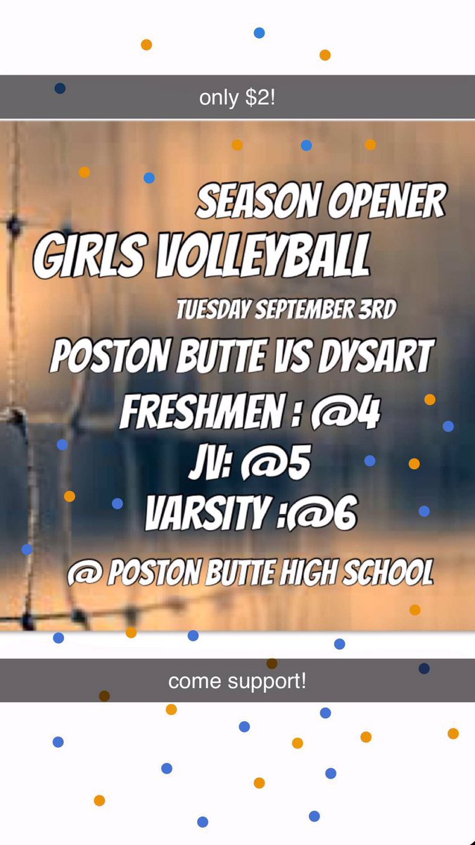 Did someone say gameday? 😈🏐 Come and show us some support tonight at home @ 4, 5, and 6!
