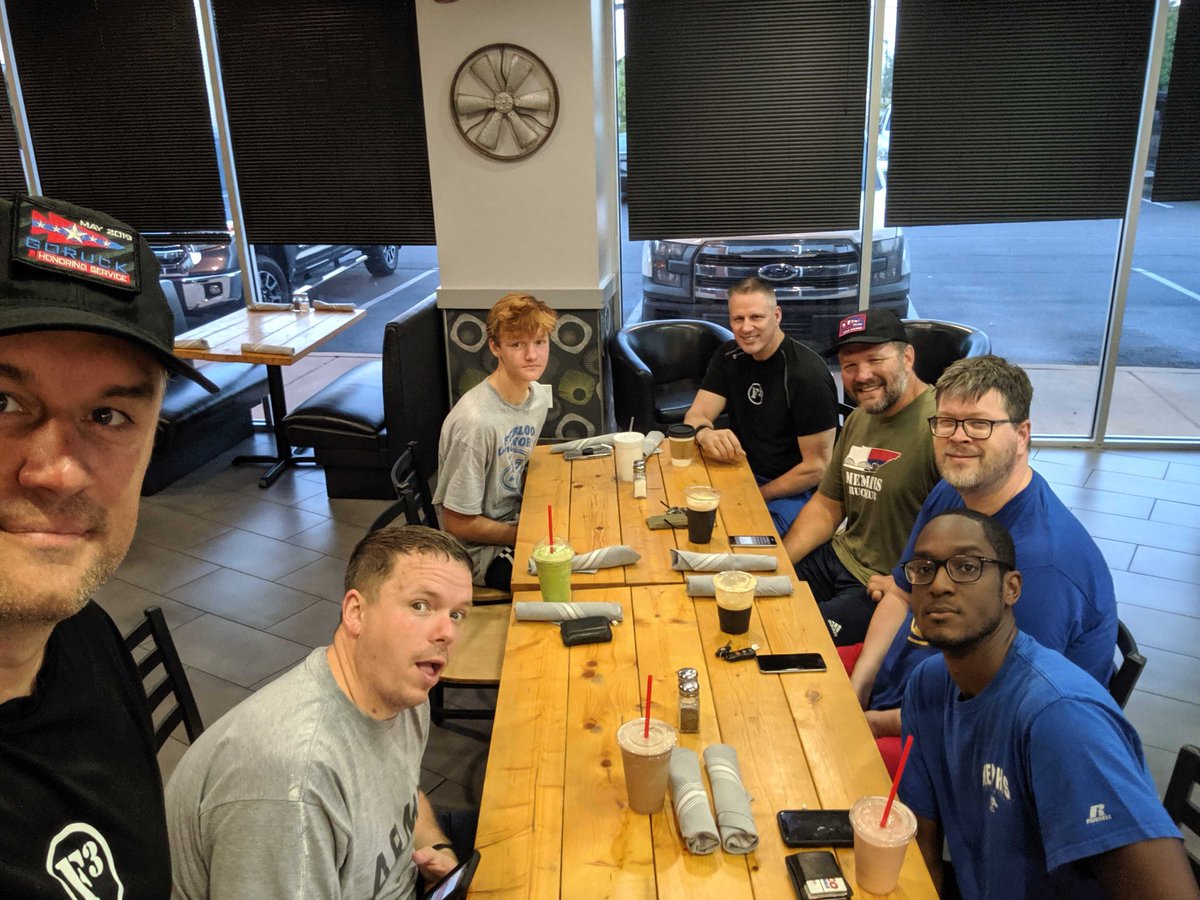 11 HIM showed up and showed out for BirdsAreReal's VQ at the shiniest AO in <a href="/F3Memphis/">F3 Memphis</a>, then 7 made it our for the finest coffeeteria in the land. #f3counts #arlingtough #thrivenotsurvive