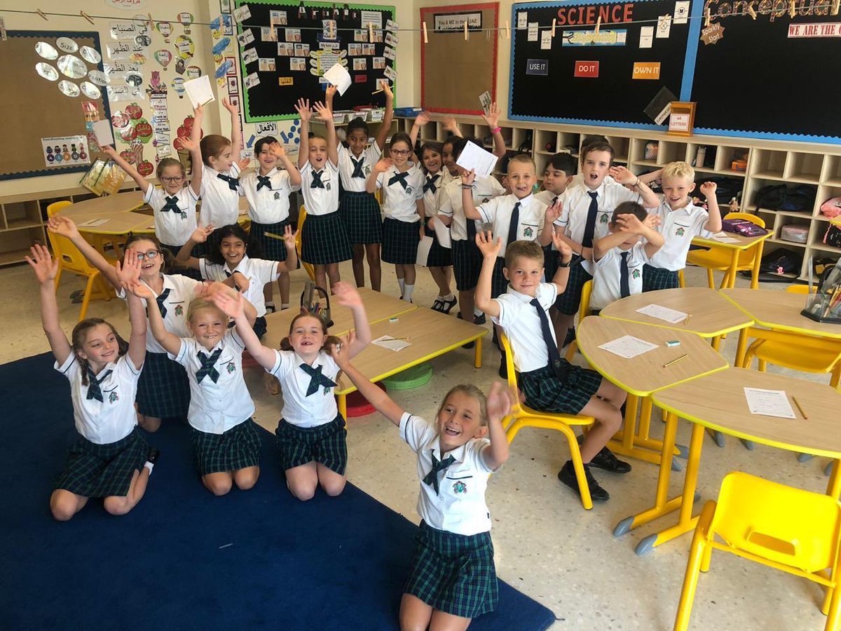 JPS_Year4's tweet photo. What an enjoyable first day back in #JPSyear4! The children loved their “getting to know you” and art activities today. A great start and an exciting year ahead! #FirstDayOfSchool2019 #JPSfun https://t.co/MRDqtrjQzv
