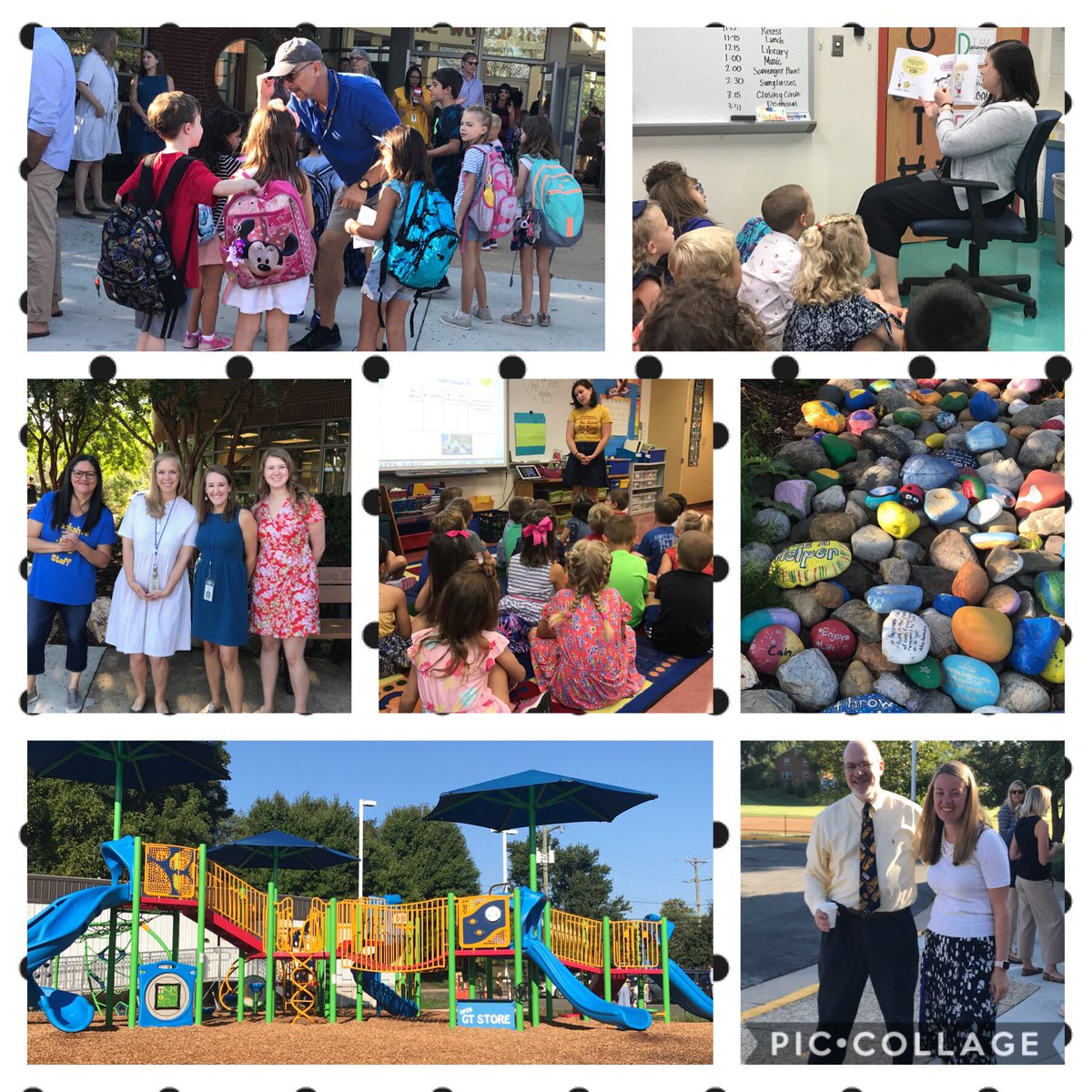 Welcome back Sliders! #APSBack2School #TuckahoeRocks @TuckPrinc