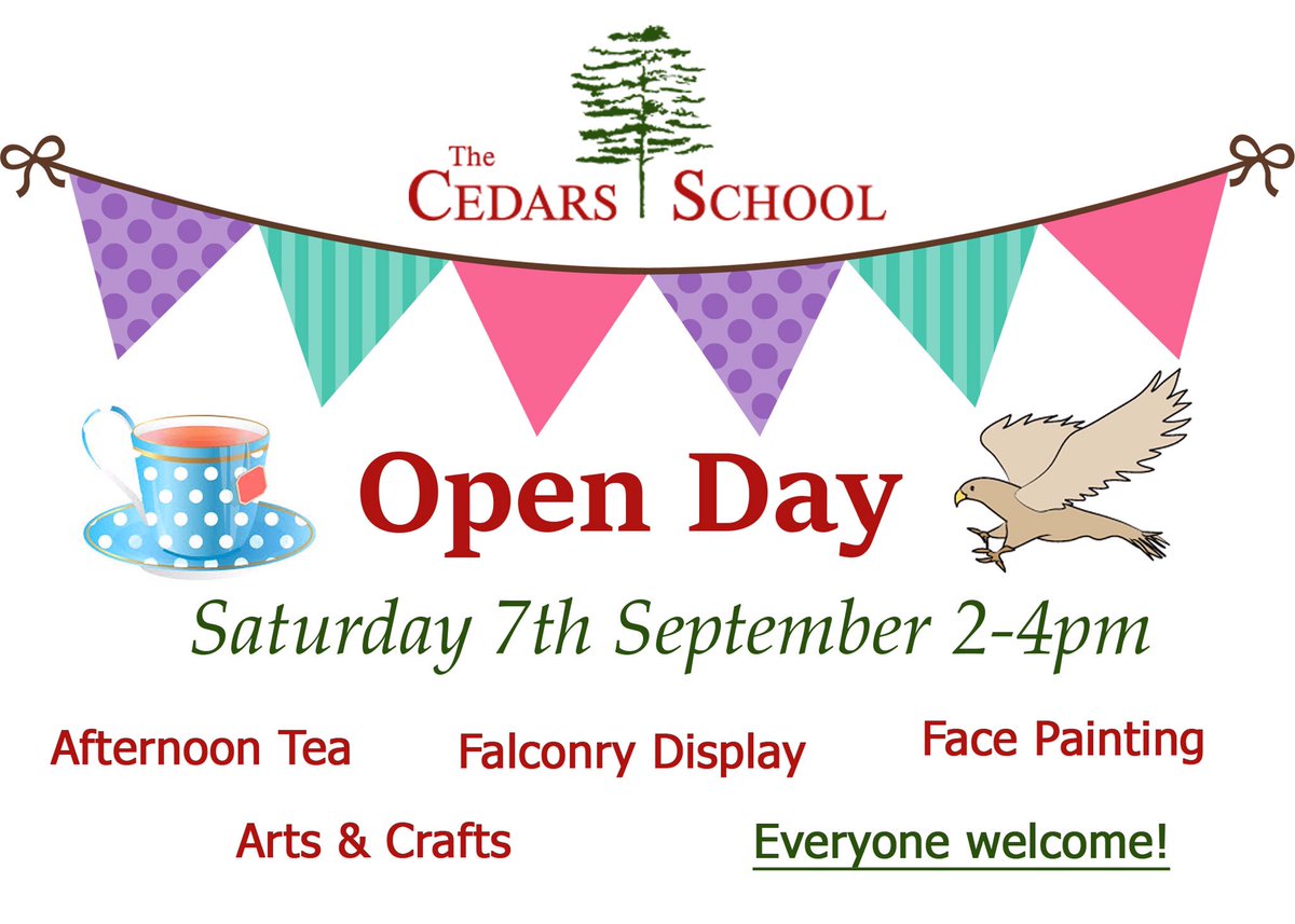 Don’t miss our next Open Afternoon, this Saturday from 2pm! We would love to welcome you and tell you more about our wonderful little school!