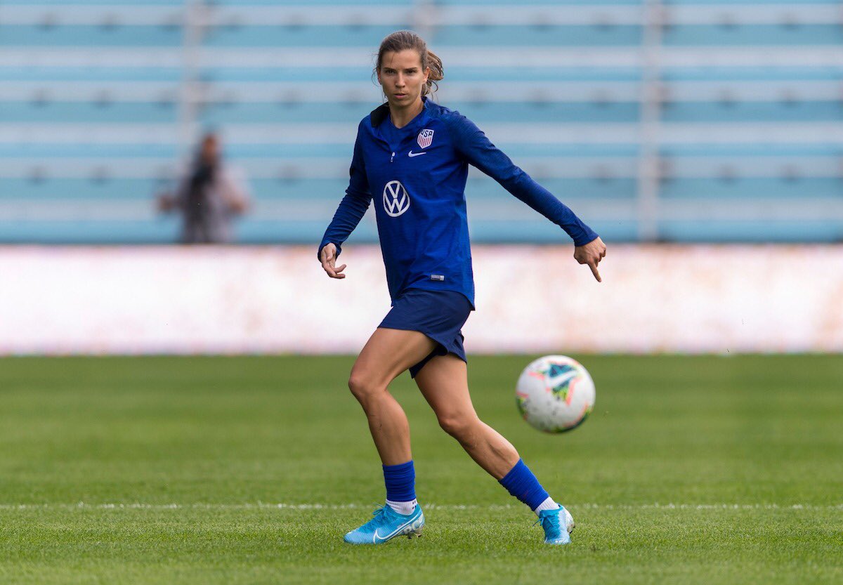 Our <a href="/USWNT/">U.S. Women's National Soccer Team</a> continue their Victory Tour tonight with another match against Portugal at Allianz Field in Saint Paul. Thanks again to all the fans that came to open training, and as always, good luck and go USA! #OneNationOneTeam 🇺🇸
