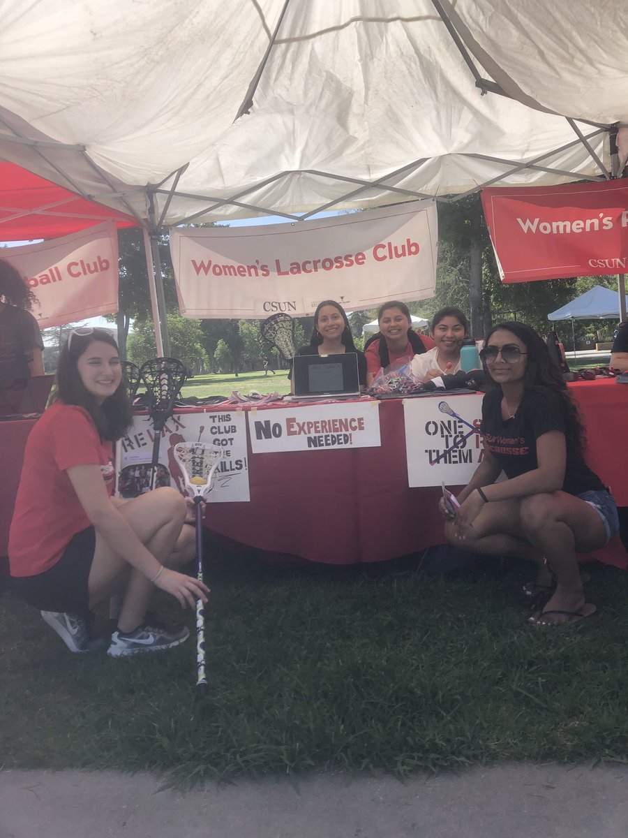 csunwlax's tweet image. Today is Day 1 of Meet the Clubs— We’ll be tabling there all day today alongside with other clubs &amp;amp; organizations, hope to see everyone there! 😊❤️🖤